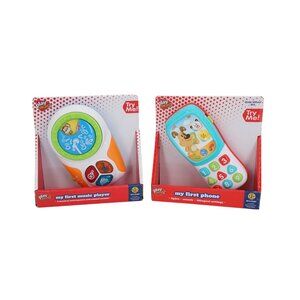 Play Right My First Phone & My First Music Player Toy Set | Learning Pretend Pla